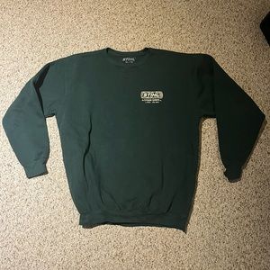 Stihl Crewneck - Forest Green - Men’s Size US XL